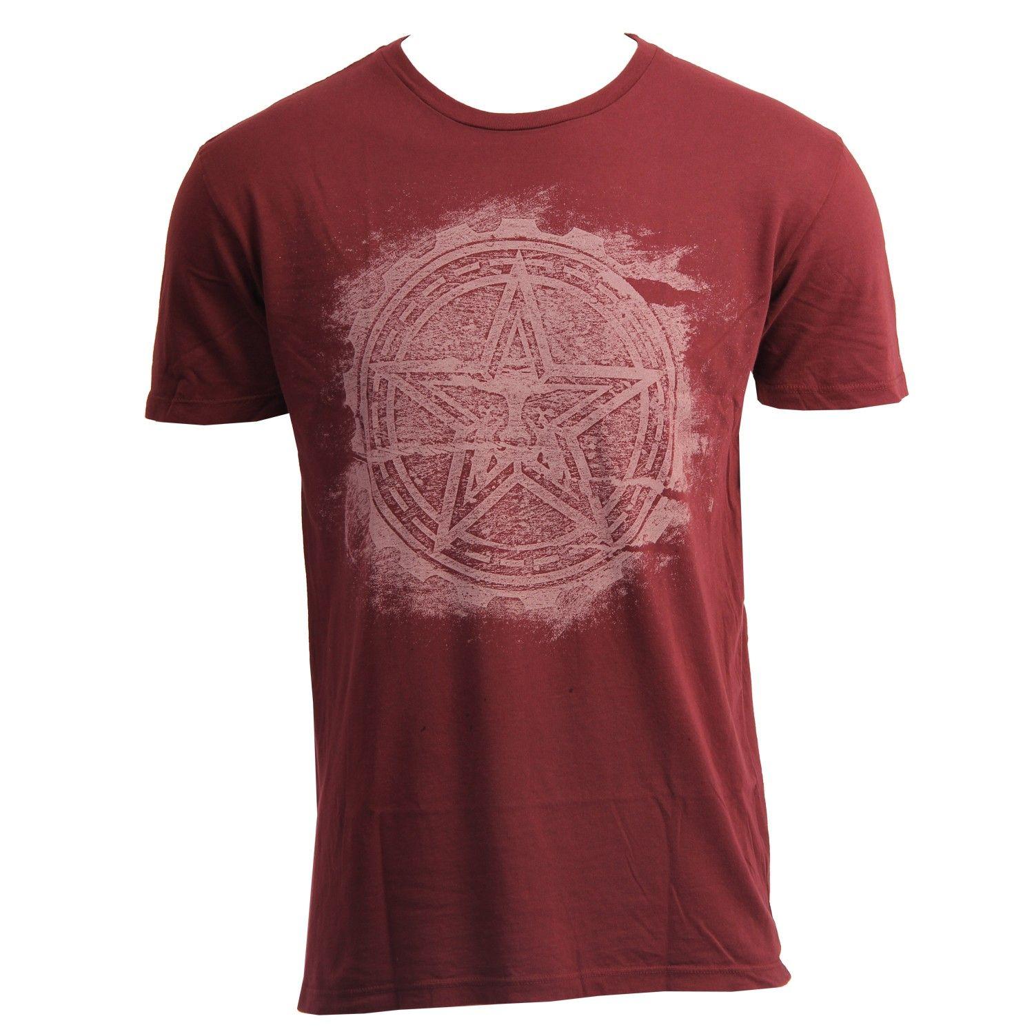 Obey Star Gear Logo - Obey Clothing Mens Shirt Star Gear Thrashed Ox Blood At Hansen's ...