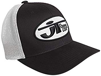 JT Racing Logo - JT Racing USA Hat With Oval Logo Black White, Small