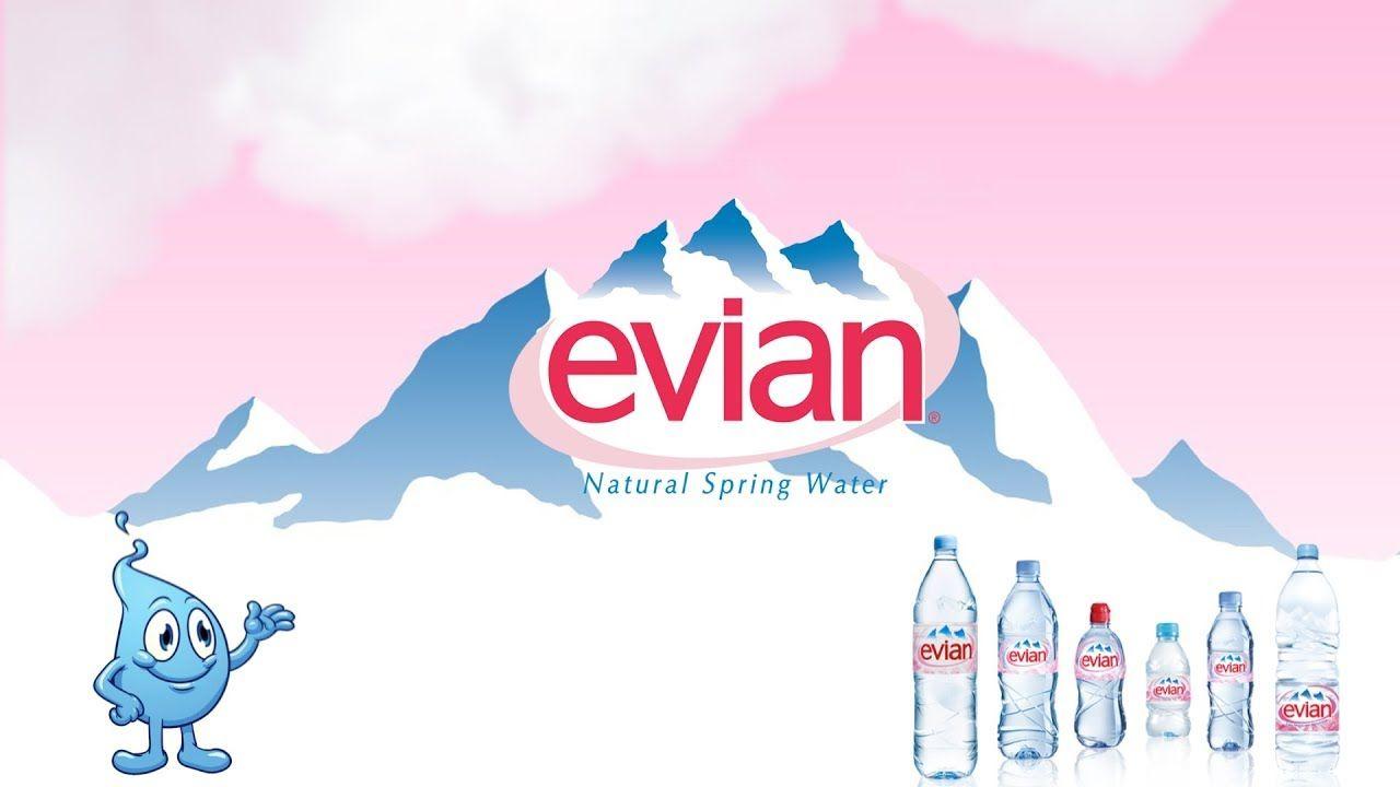 Evian Logo - Evian Mineral Water Logo Plays With Mr. Water Parody