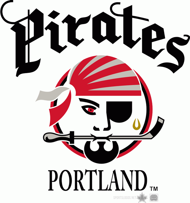 Pirates Old Logo - Portland Pirates