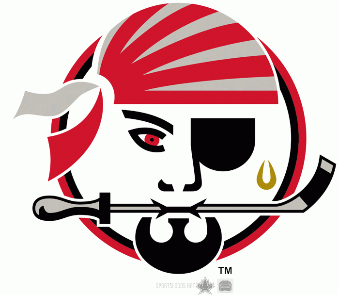 Pirates Old Logo - Portland Pirates Alternate Logo Hockey League AHL