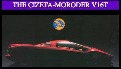 Cizeta Logo - Giorgio Moroder