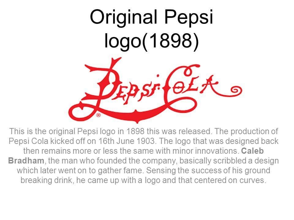 Original Pepsi Logo