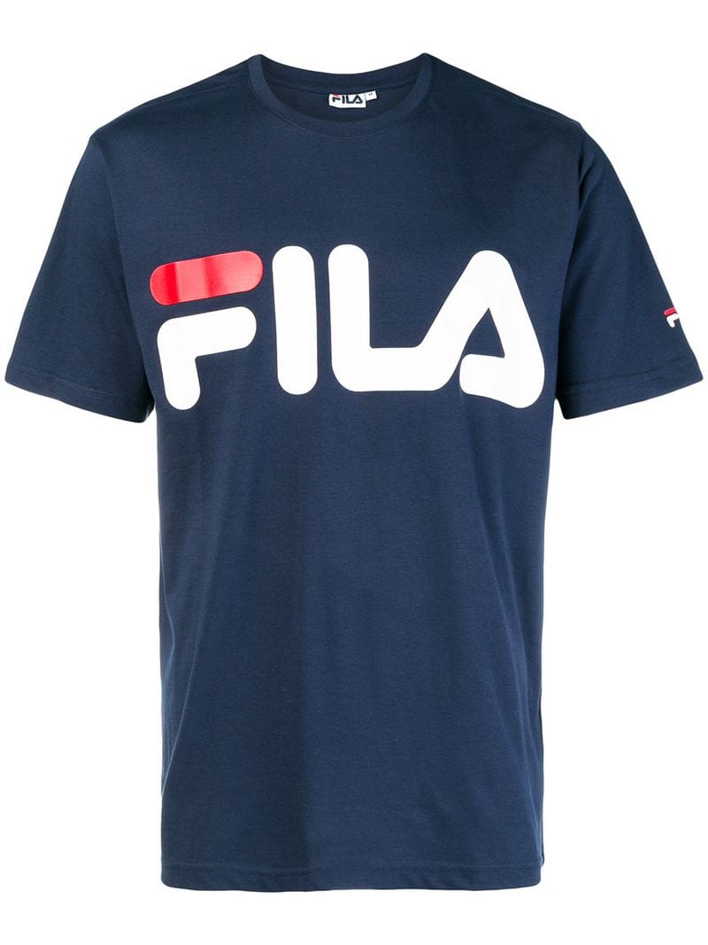 Old Fila Logo - Fila Men'S Logo T-Shirt, Blue | ModeSens