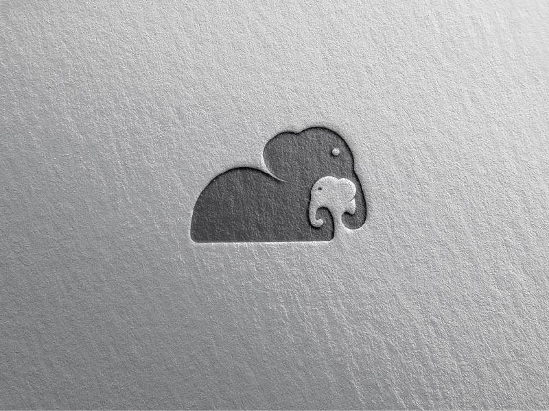 Two Elephant Logo - two elephants by pratikto_design | Dribbble | Dribbble