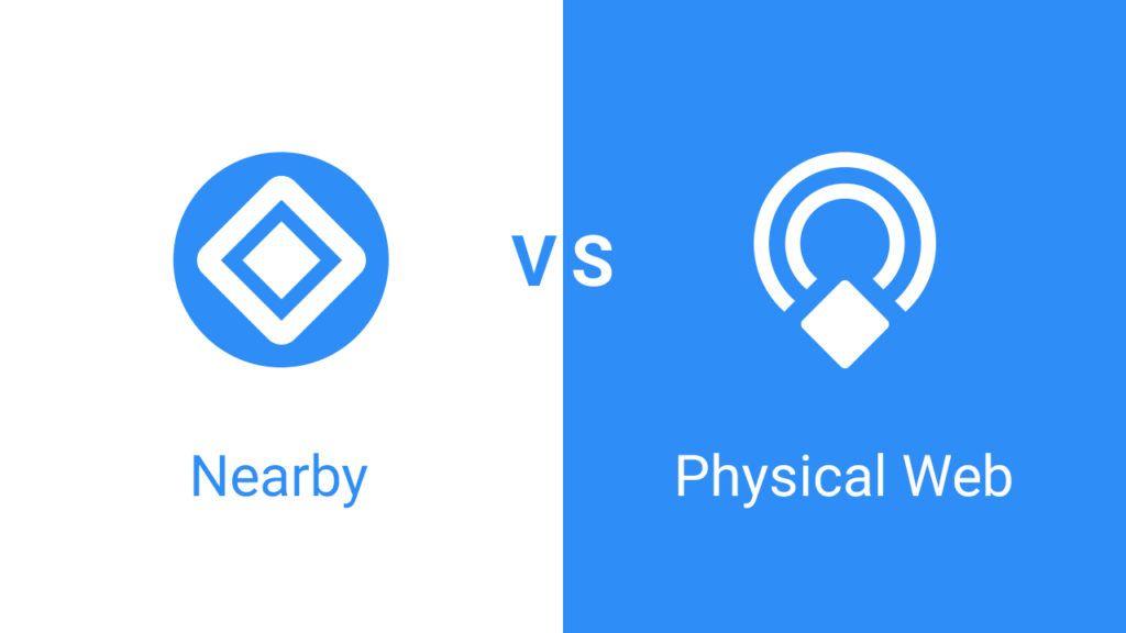 Google Nearby Logo - NEARBY NOTIFICATIONS VS THE PHYSICAL WEB – Connecthings