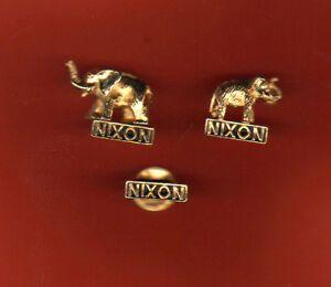 Two Elephant Logo - Three NIXON PINS