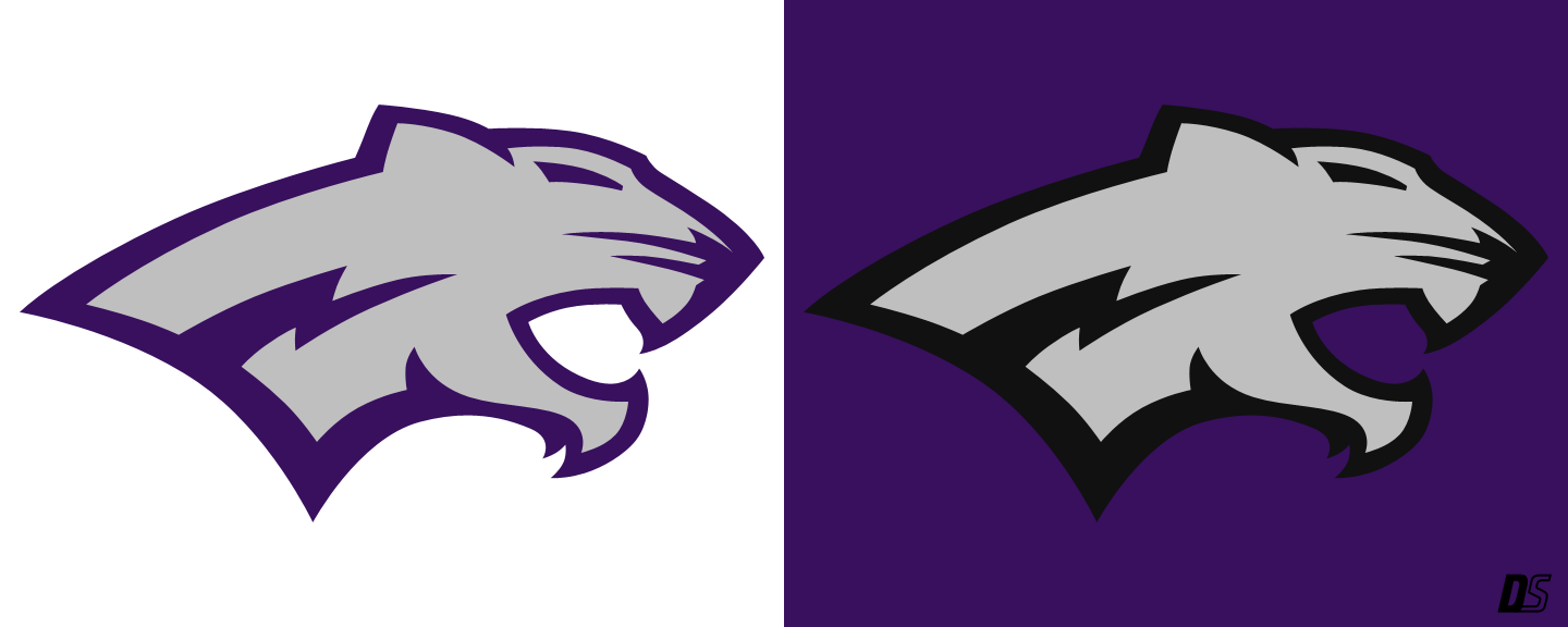 Purple Sports Logo - Lion Concept Logo Creamer's Sports Logos