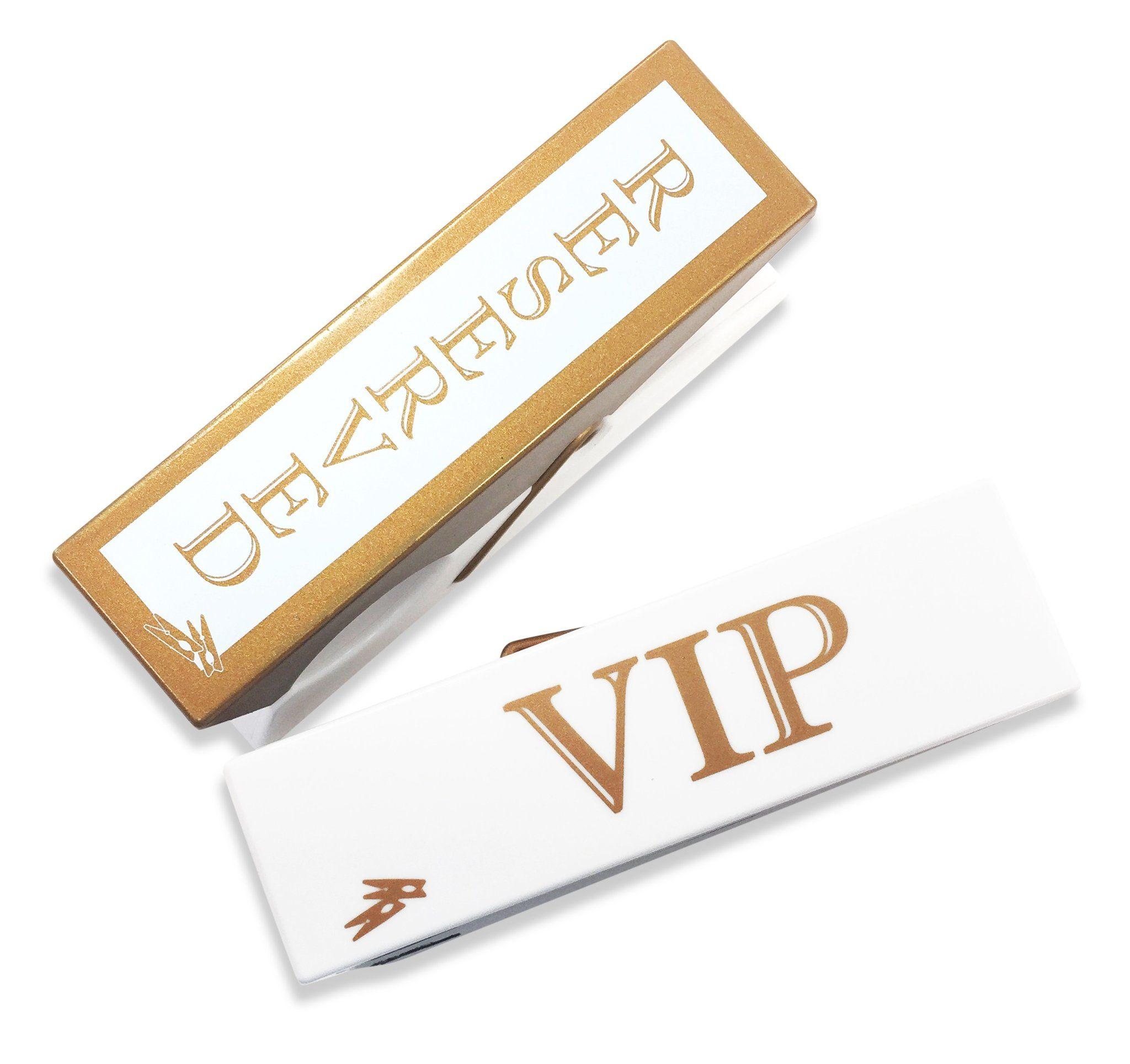 Reserved Clothes Logo - VIP Reserved Towel Clip