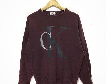 Reserved Clothes Logo - Items similar to RESERVED!!! Calvin Klein Sweatshirt Size L Calvin