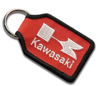Kawasaki K Logo - K0668 8900 RDNS Kawasaki K Logo Key Chain Nylon RED