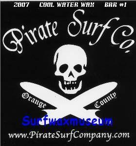 Pirate Surf Logo - Surfing Wax Photo Gallery 2