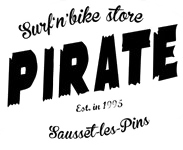 Pirate Surf Logo - Pirate surf and bike logo - Shangri-la Heritage