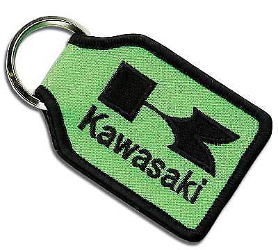 Kawasaki K Logo - Kawasaki K Logo Rubber Green Key Chain Ninja
