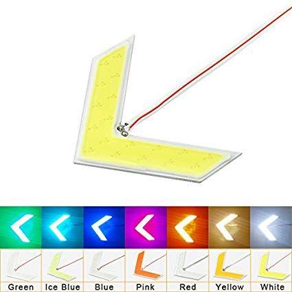 Amazon.com Arrows Logo - FEELDO 2pcs Auto COB 18SMD 18LED Arrows Lamp Indicator