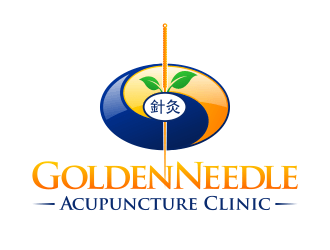 Golden Health Logo - Golden Health LLC, DBA: Golden Needle Acupuncture Clinic logo design ...