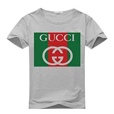 Colorful Gucci Logo - Novonoko Colorful Gucci For Men's T-shirt Tee Outlet: Amazon.co.uk ...