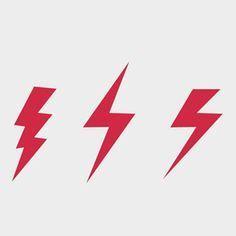 Red Lightning Bolt Logo - 26 Best Red Lightning Bolt Tattoo images | Lightning bolt tattoo ...
