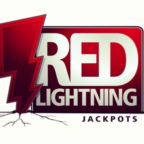 Red Lightning Logo - Logo Design // Red Lightning Jackpots @FireKeepersCasino | Flickr