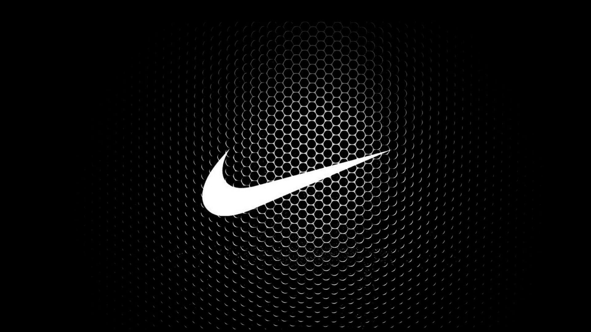 Carbon Nike Logo - Nike Logo Carbon Fiber Wallpaper [1920 × 1080]