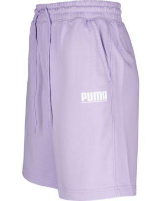 Purple Puma Logo - Last Minute Deals On PUMA Logo Tower Shorts