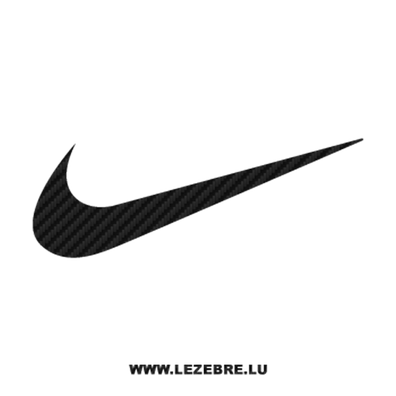 Carbon Nike Logo - Nike logo Carbon Decal