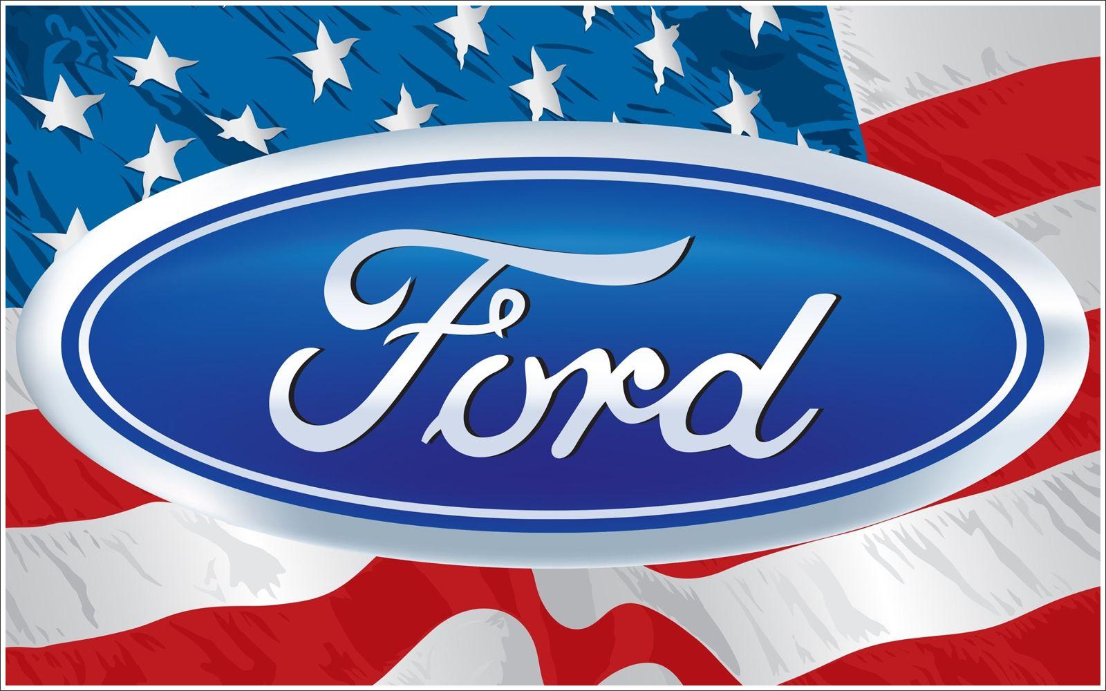 Red White Blue Ford Logo - Ford Logos