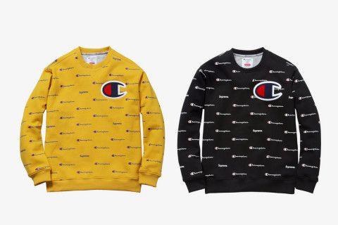 Champion Clothing Line Logo - Supreme's Collaborations with Champion: The Complete History