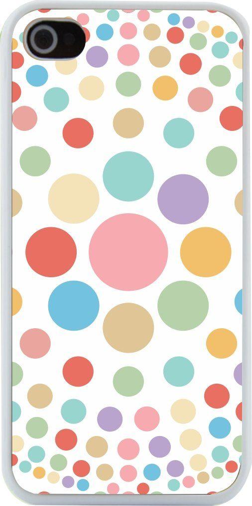 Spiral Colored Dots Logo - Amazon.com: Rikki Knight iPhone 4 & 4s Case (front bumper protection ...