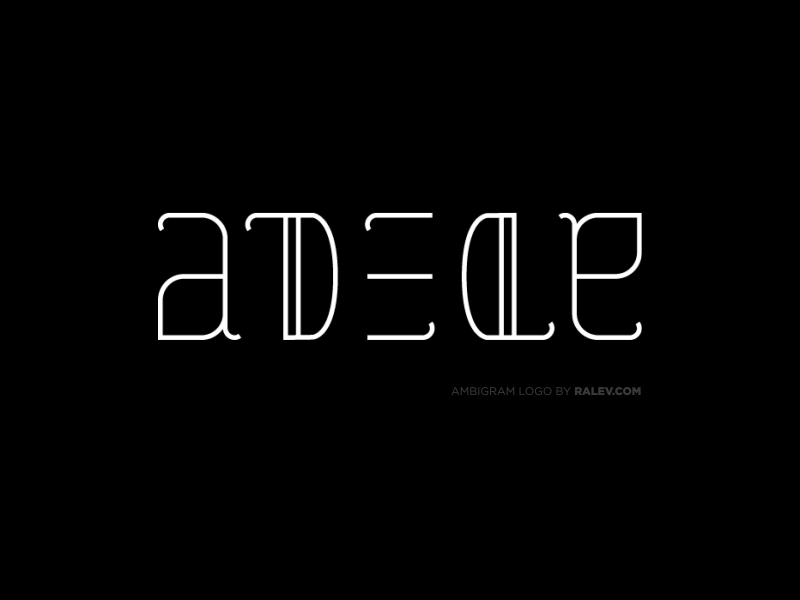 Adele Logo - Adele 360 Logotype by Mark (Margarit) Ralev