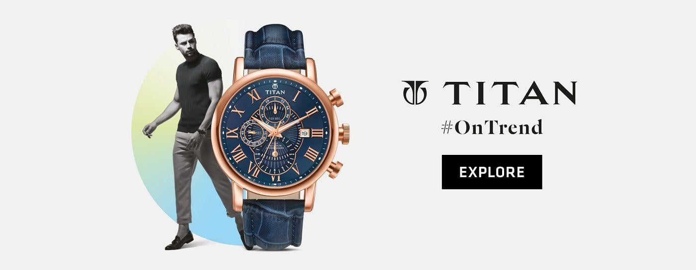Titan Watch Logo - Titan Watches | Buy Titan Watches Online At UPTO 50% OFF At TATA CLiQ