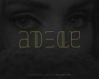 Adele Logo - Logopond, Brand & Identity Inspiration Adele Ambigram Logo