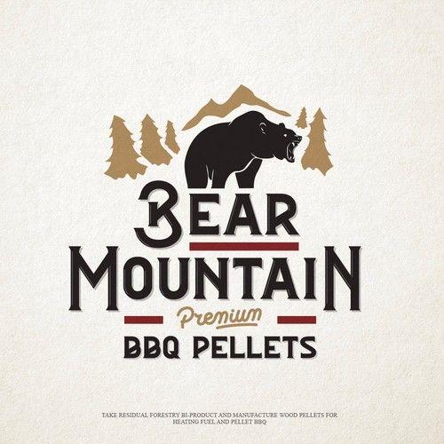 Bear Mountain Logo - We need a new and cool logo for Bear Mountain BBQ Pellets | Logo ...