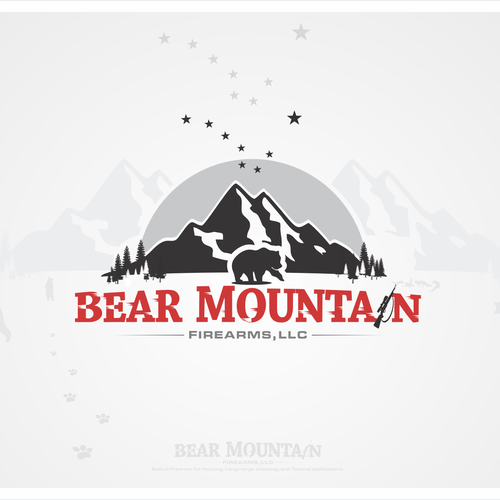 Bear Mountain Logo - Bold logo for new Alaska firearm company. Logo design contest