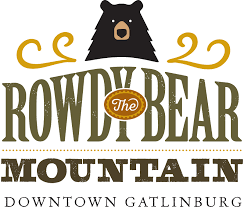 Bear Mountain Logo - TWO AMAZING THRILL RIDES AT ROWDY BEAR MOUNTAIN GATLINBURG - Best ...