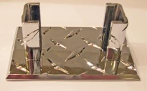 Diamond Plate Business Logo - Todd Manufacturing Diamond Plate Business Card Holder - Featured ...