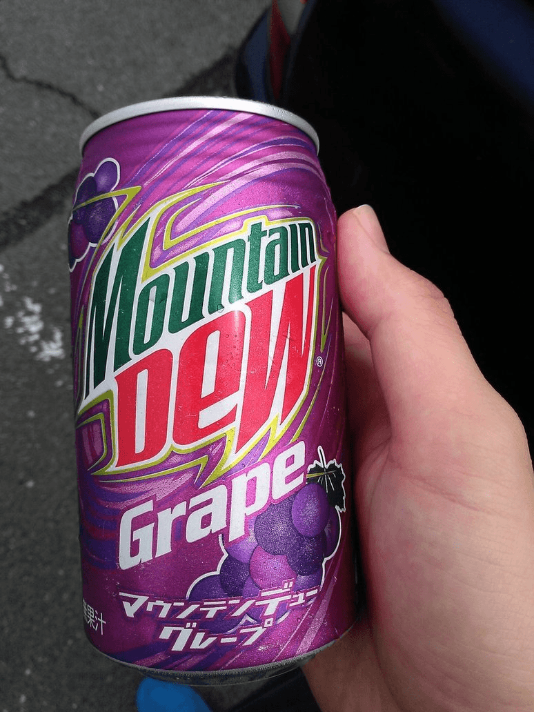 Grape Mountain Dew Logo - Mountain Dew Grape.png