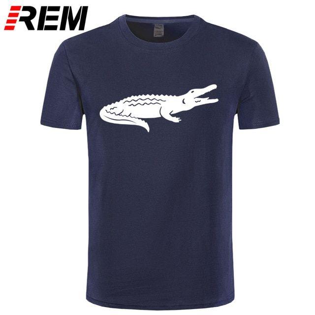 t shirt with alligator logo