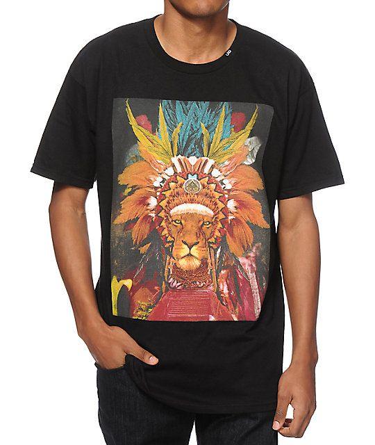 LRG Lion Logo - LRG Lion Chief T-Shirt | Zumiez