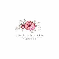 Food Flower Logo - Best Flower Shop image. Floral logo, Flower logo, Floral shops