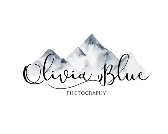 Custom Mountain Logo - Photography Logo Premade Branding Design Custom Logo | Etsy