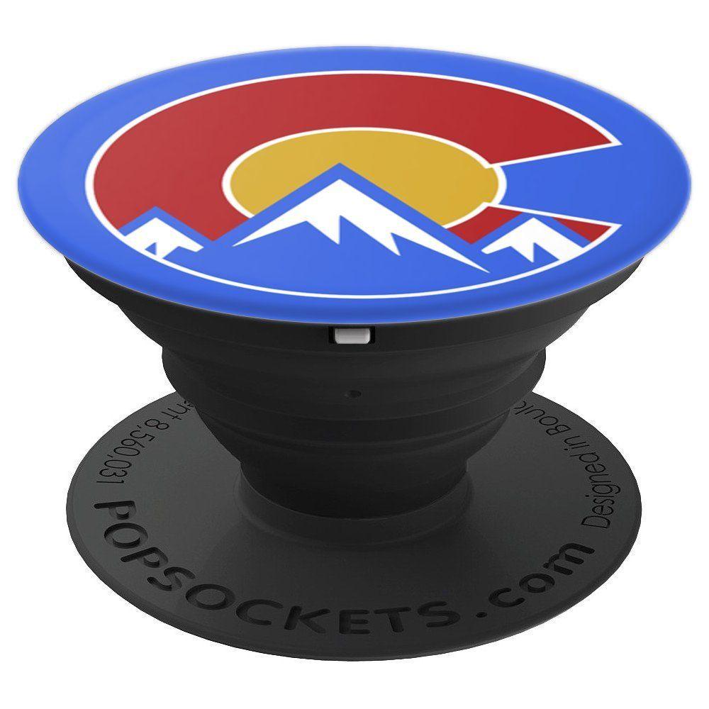 Custom Mountain Logo - Amazon.com: Custom Colorado Rocky Mountain Logo - PopSockets Grip ...