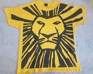 LRG Lion Logo - VINTAGE ADULT LRG THE LION KING BROADWAY DISNEY SHIRT LOGO ALL OVER ...