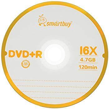 DVD Disc Logo - Smart Buy 100 Pack DVD R 4.7gb 16x Logo Blank Data Video