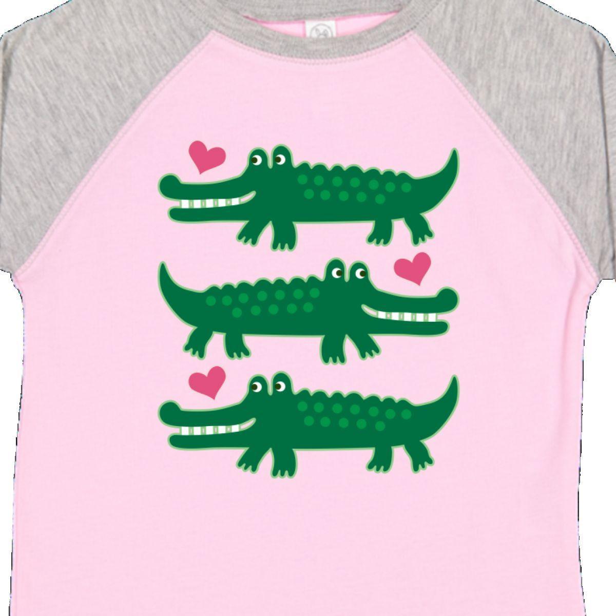 Clothing with Alligator Logo - Inktastic Alligator Crocodile Reptile Toddler T Shirt Animals Cute