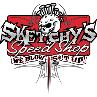 Custom Speed Shop Logo - Sketchys Speed Shop – We Blow *@it Up