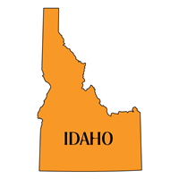 Idaho Logo - MAP OF IDAHO Logo Vector (.AI) Free Download