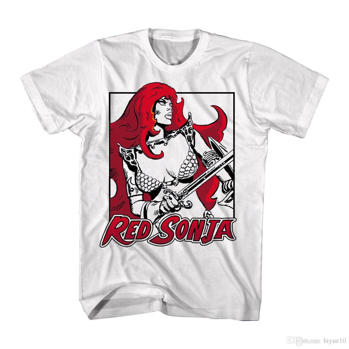 Red Flowing Hair Logo - Red Sonja Movie Black & White With Red Sonja'S Red Flowing Hair