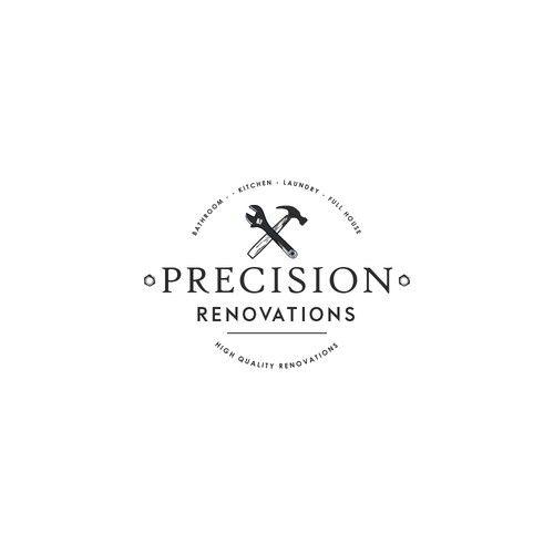Renovation Company Logo - Create a timeless logo for Precision Renovations, renovation