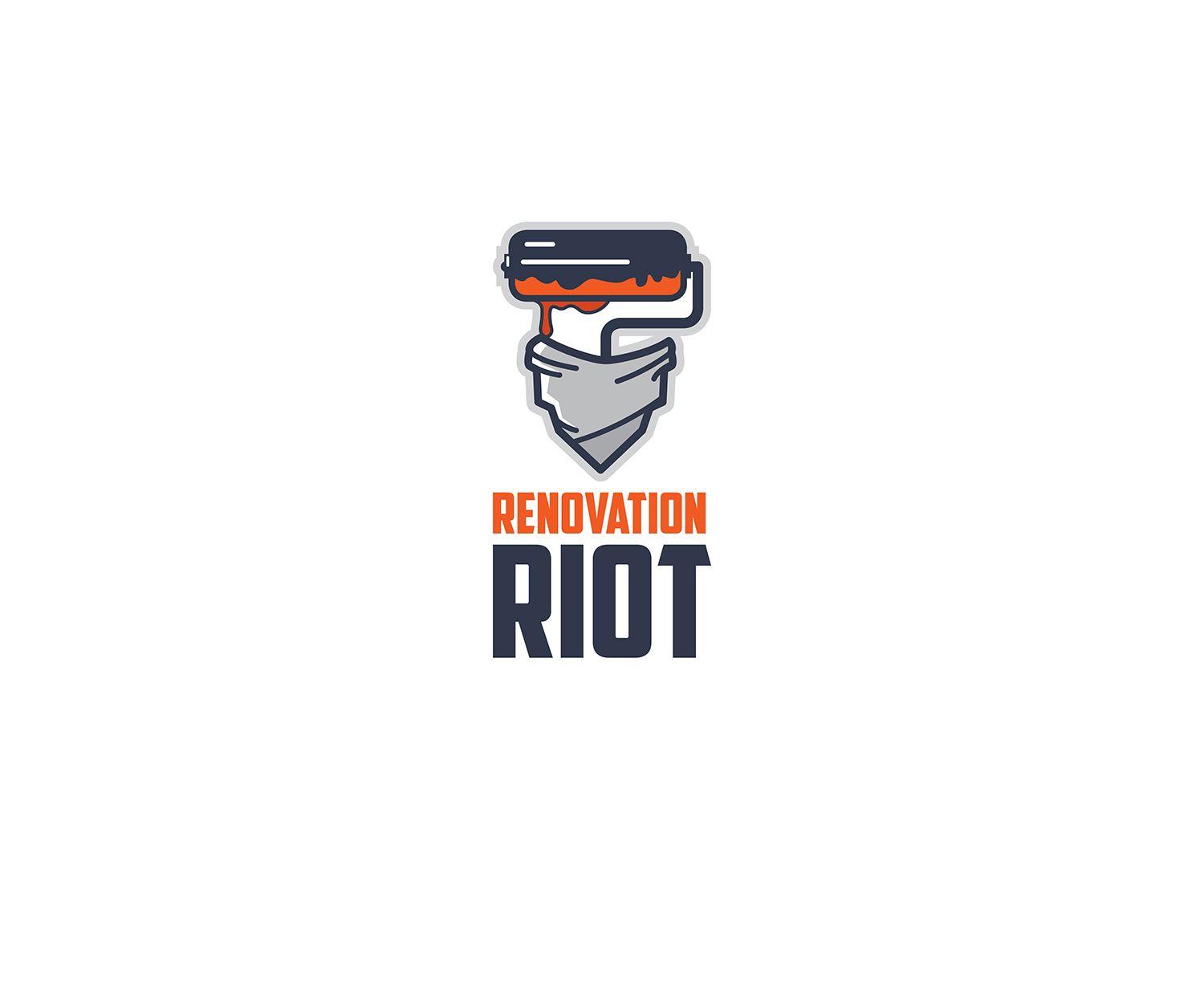 Renovation Company Logo - Professional, Serious, It Company Logo Design for Renovation Riot
